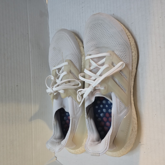 Adidas White and Tan‎ Athletic Shoes main image 6